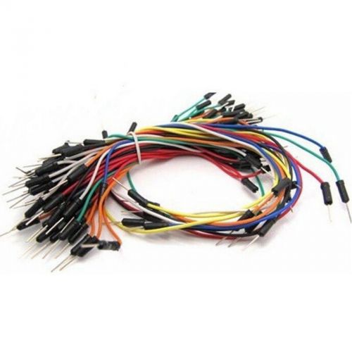 Male to Male Solderless Breadboard Jumper Cable Wires 65Pcs for Arduino HPP