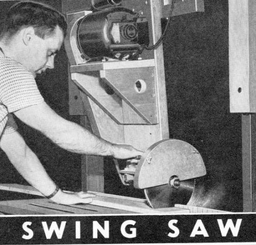 How To Make A Swing Saw To Crosscut Wide Boards Panels Woodworking Build #236