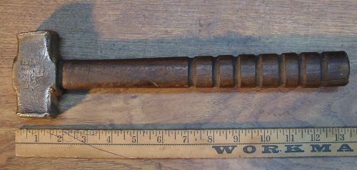 Old Used Tools,Last Long1lb.12.5oz. Copper Headed Hammer,Good Used Condition