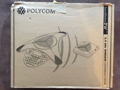 Polycom Soundstation 2W Conference Phone 2200-07880-001 2.4 GHz Wireless