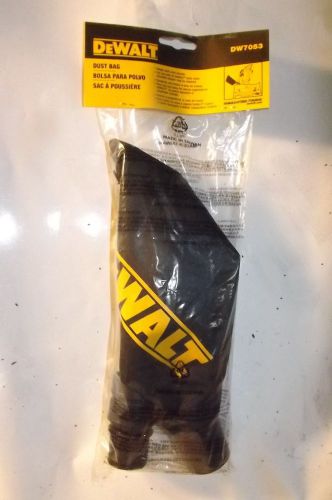 NEW DEWALT DW7053 Universal Dust Bag For DEWALT Miter Saws