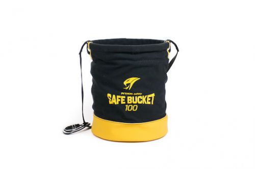 Dbi sala 1500134 python safety safe bucket 100lb load rated hook and loop canvas for sale
