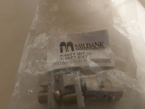 Milbank K4977-INT and EXT HEX INTL TAP CONNECTOR Package of 3