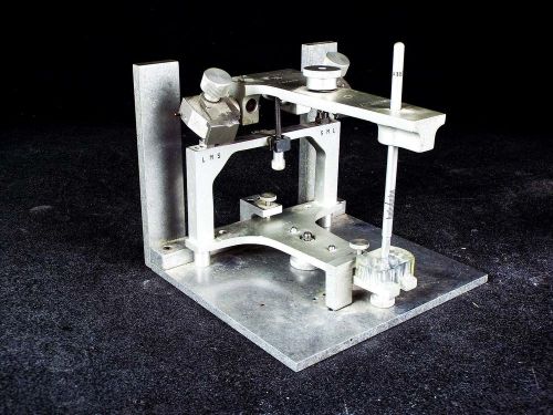 Whip mix dental lab articulator for occlusal plane analysis for sale