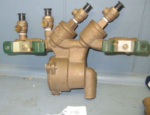BACKFLOW PREVENTER ASSEMBLY, WATTS 1&#034;, 175 PSI, 180 F. 600 WOG