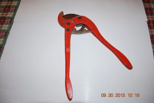 WATER WHIZ RATCHET SHEARS / PVC CUTTER - UP TO 2&#034; PIPE
