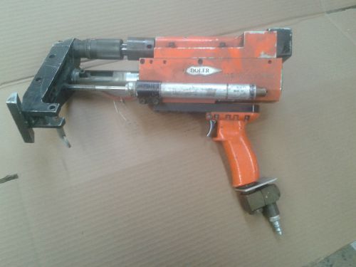 DOLER self colleting pneumatic air drill gun recoules quackenbush hydraulic feed
