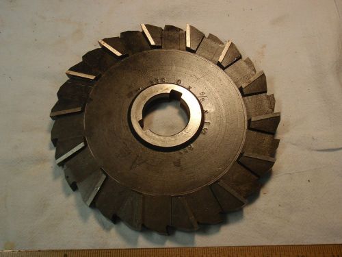 B T C 8&#034; x 5/8&#034; x 1 1/2&#034;  STAGGERED TOOTH Side Milling Cutter HSS
