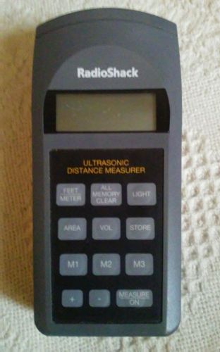 Radio Shack Ultrasonic Distance Measurer with Memory