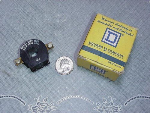 Square D Thermal Magnetic Coil 4323-S1-W28A 110/120V 50/60Hz f/ 8501 Relays NEW!