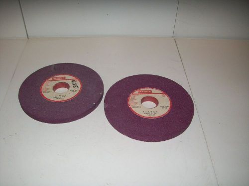 Unversial 7x1/2 ra46 v8 ruby surface grinding wheels lot 2 for sale
