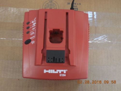 hilti C7/24 standard battery charger, Ni-Cd &amp; Ni-Mh type, 9.6v to 24v NICE (868)