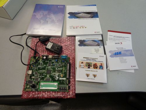 Digilent Xilinx Spartan-3E FPGA PB200-087 Starter Kit Platform Board &amp; software