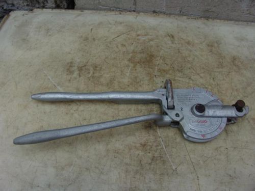 RIDGID  RATCHET PIPE TUBE BENDER MODEL 358 5/8 inch OD  WORKS FINE #2