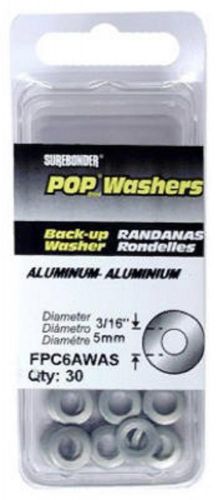 FPC Surebonder 30pk Aluminum Washer For 3/16&#034;  FPC6AWAS
