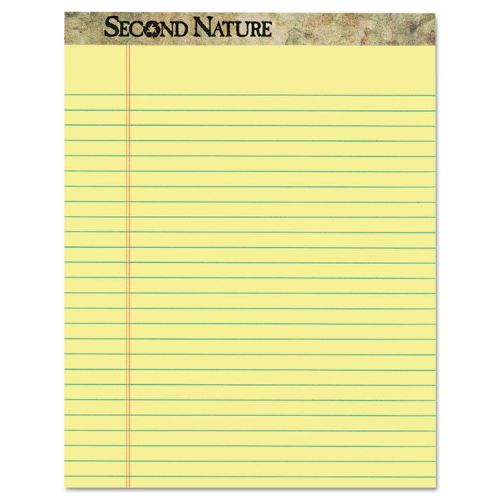 Tops the legal pad ruled perforated pads 8.5 x 11 3/4 canary 50 sheets dozen for sale