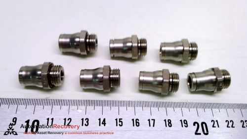 Legris 3601-08-13 - pack of 7 - push-to-connect tube fittings, tube, new #214661 for sale