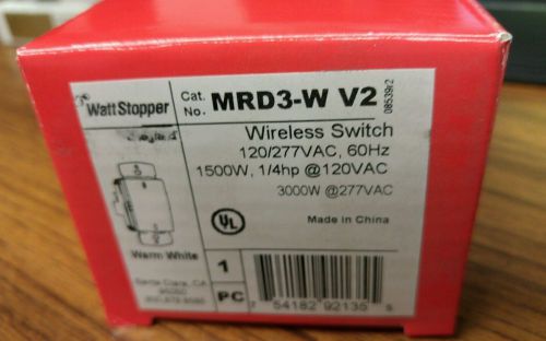 Watt Stopper MRD3-W V2 WIRELESS SWITCH