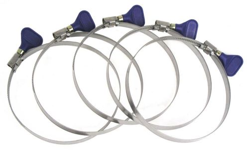 Big Horn 11741PK 4-Inch Key Hose Clamp 5-Pack Colors may vary