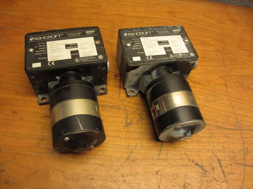 Ashcroft pressure switch lot of 2 d420b for sale