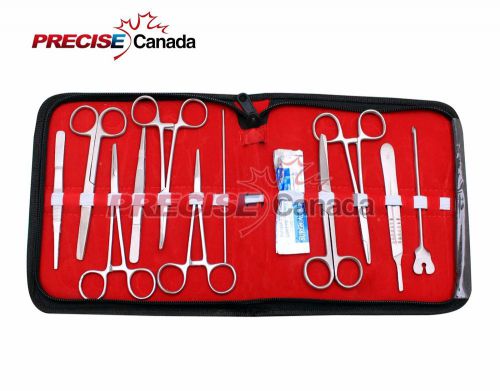 65 pc suture set minor surgery kit vetrerinary surgical pc-507 for sale