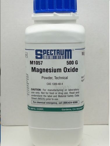 Specific Magnesium Oxide 500g powder Technical CAS 1309-48-4