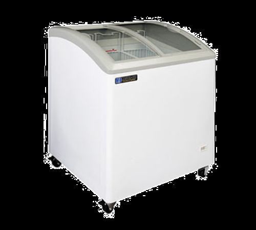 Masterbilt msc-31a coldin-3™ display freezer 6.0 cu.ft. curved tempered... for sale