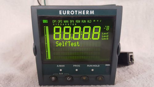 EUROTHERM 3504/CC/VH/1/XX/1/XXX/G/D4 TEMPERATURE CONTROLLER POWER ON TESTED