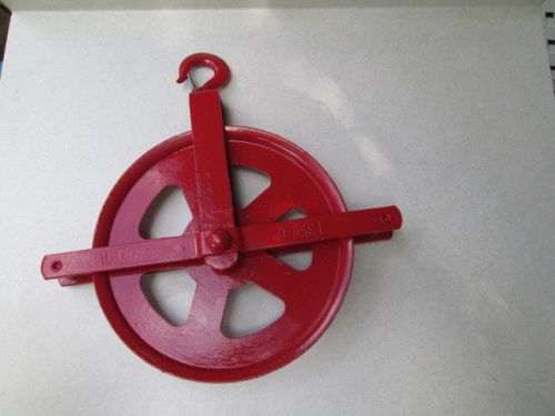 12 inch rope pulley western block co. - t350-12 - &#034;gin pulley&#034; for sale