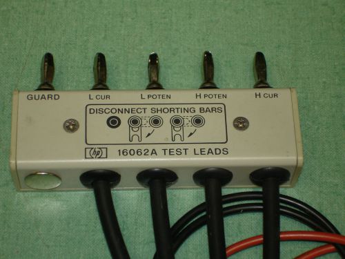 HP/Agilent 16062A Test Fixture for LCR meters