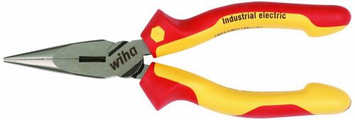 Wiha 32923 8-Inch Insulated Industrial Long Nose Pliers