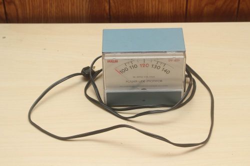 RCA WV-120A AC (RMS) Voltage Power-Line Monitor WV120A Ham Radio Testing