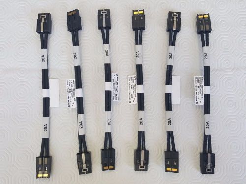 Lot of 6 Ericsson RPM 777 193/00200 R1B DC Power Cable WCDMA