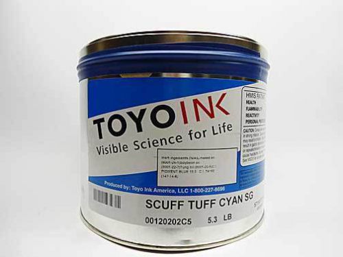 Toyo Offset Printing Ink - Unopened CYAN 5.3lb