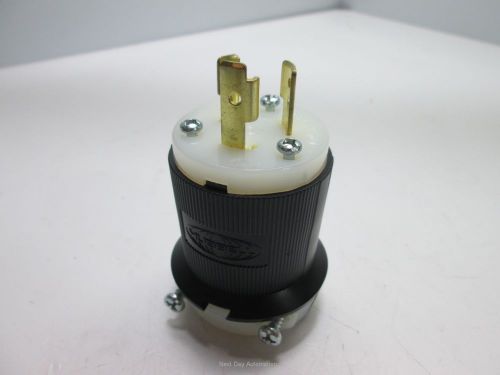 *New* Hubbell 2321 Twist-Lock Male Plug, 20A 250V