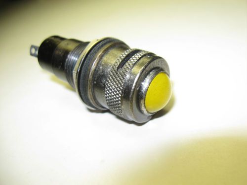 Vintage Dialco ? Panel Mount Indicator Light w/ Mechanical Dimmer &amp; #47 Bulb #3