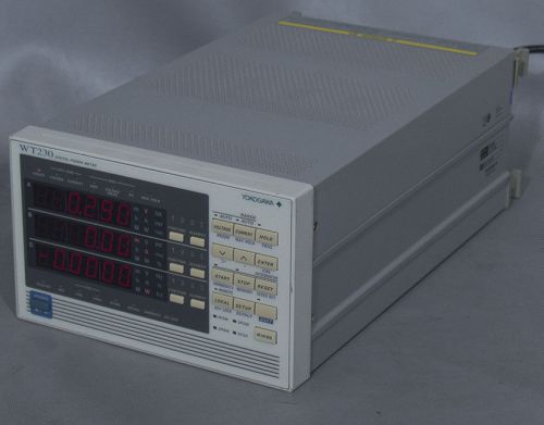 Yokogawa WT230 3-Input/Phase Digital Power Meter w/RS-232-C, Harmonic Meas. Func