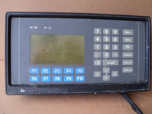 Nematron IWS-200 PANEL PLC 1.3 Ver.  FMW 1.0 LCD 64K 34 KEYS UNIT REV C