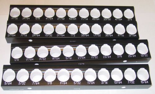 TG75 Collet Rack, all sizes engraved, 75TG Tool Storage Holder Stand Set (#4dT4)