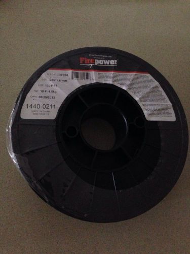 Firepower victor .023&#034; er-70s-6 carbon steel mig wire - 10 lb spool for sale