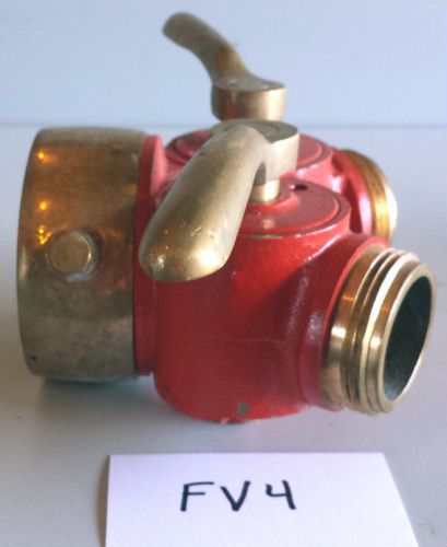 Wye 2.5 nst valve fire hose fitting fv4 for sale
