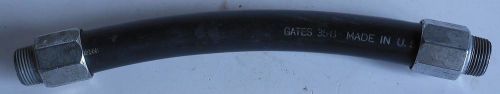 Gates multi purpose hydraulic hose 1 1/4&#034; id x 11&#034; male to male nnb for sale