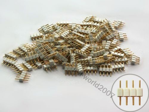20pcs 4-Pins Metel Connector for Connecting 5050 SMD LED Strip Light