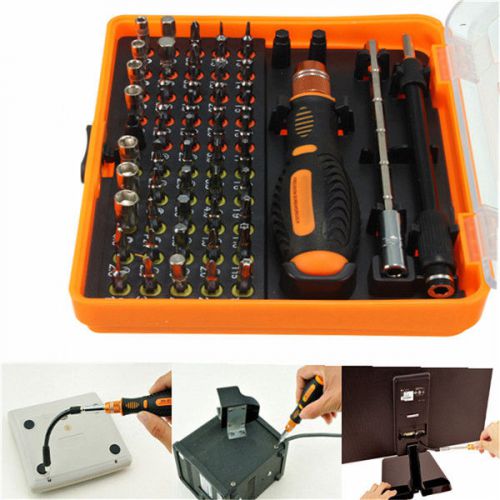 53 in 1 multi-bit precision  torx screwdriver tweezer repair tools set for sale