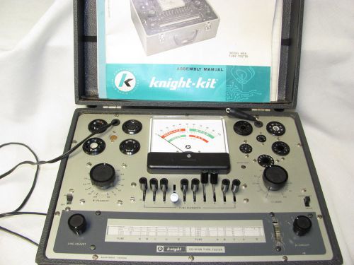 Knight KG-600B Tube Tester, Performance Tested, With Complete Documentation Nice