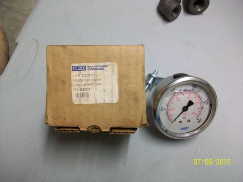 Lot of 10 wika panel mounted gauges, 232.53 2.5&#034; 1500 psi for sale