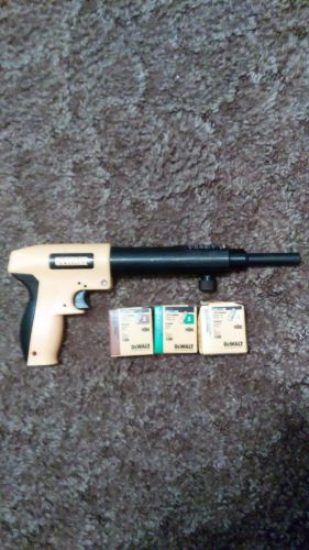 Dewalt P2201 Caliber Single Shot Powder Actuated Fastening Tool Gun 100 per box