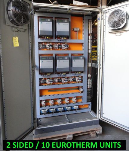 (new) * 2 sided / 10 unit 620 series eurotherms ac drives * 120v 1ph / 460v 3ph for sale