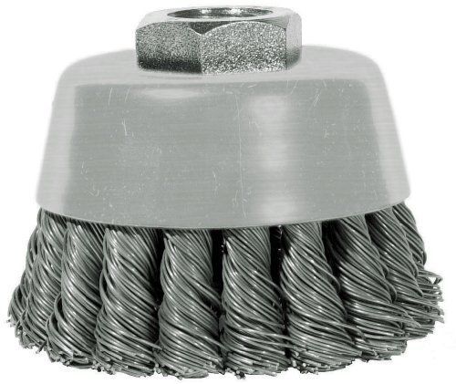 Century Drill and Tool 76046 Knot Angle Grinder Cup Brush, 4-Inch