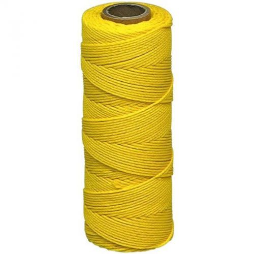 The premier line 500-foot mason&#039;s line 500&#039; yellow braided nylon marshalltown for sale